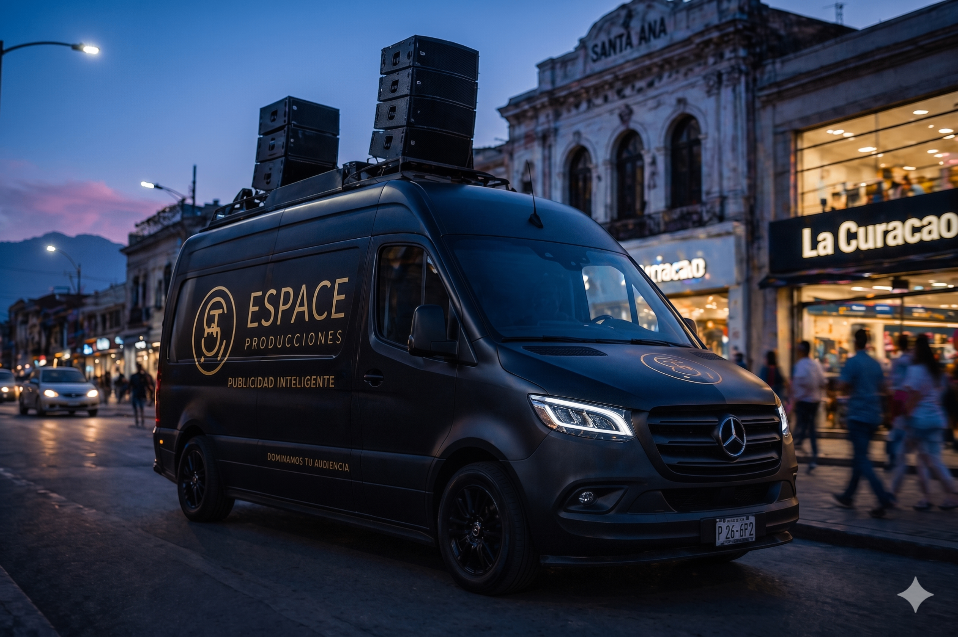 Publicidad y perifoneo para eventos en Santa Ana