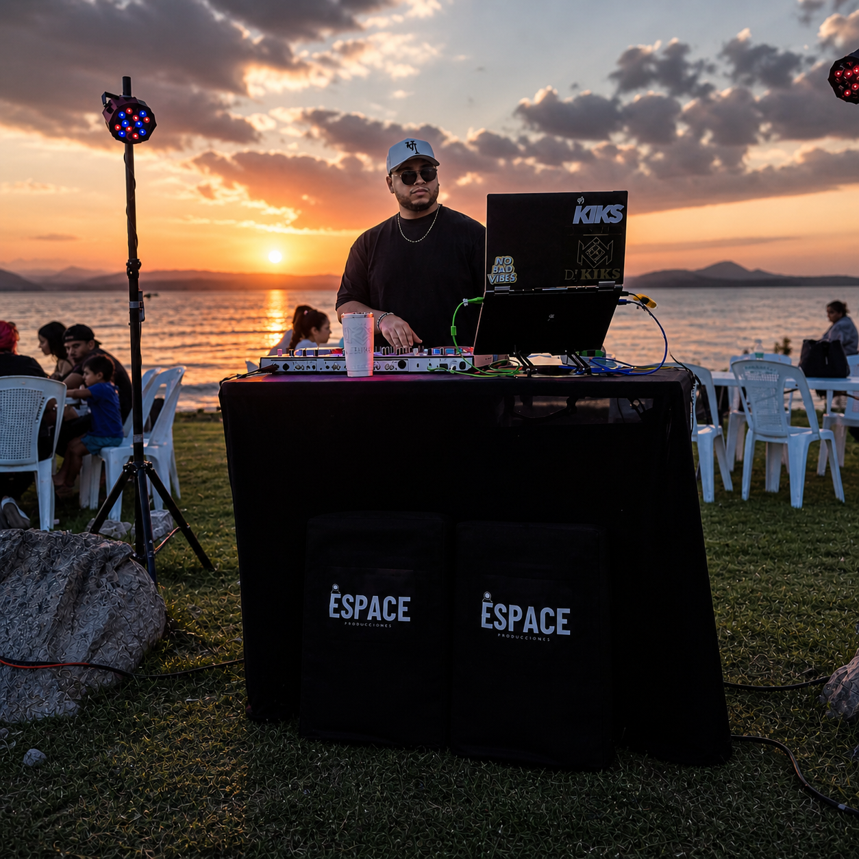 BartoFest DJ al atardecer Azacualpa Metapán, montaje de audio Espace Producciones