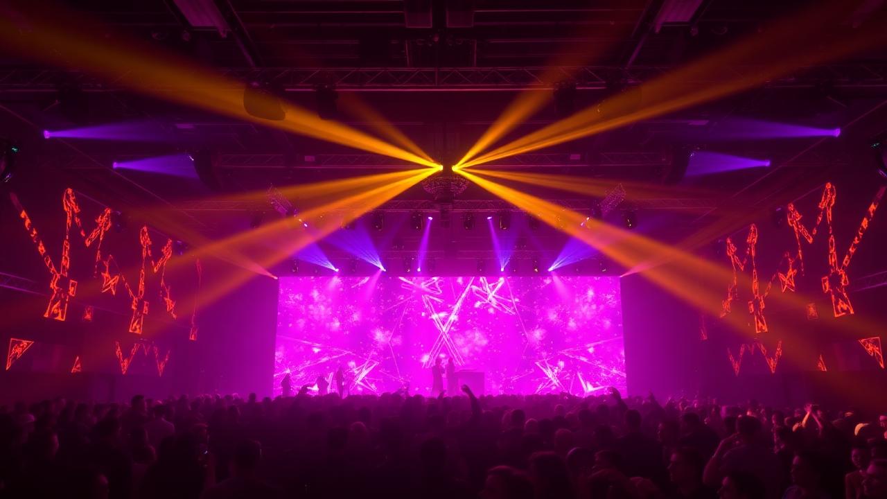 Producción de evento premium con iluminación inmersiva LED en El Salvador 2026
